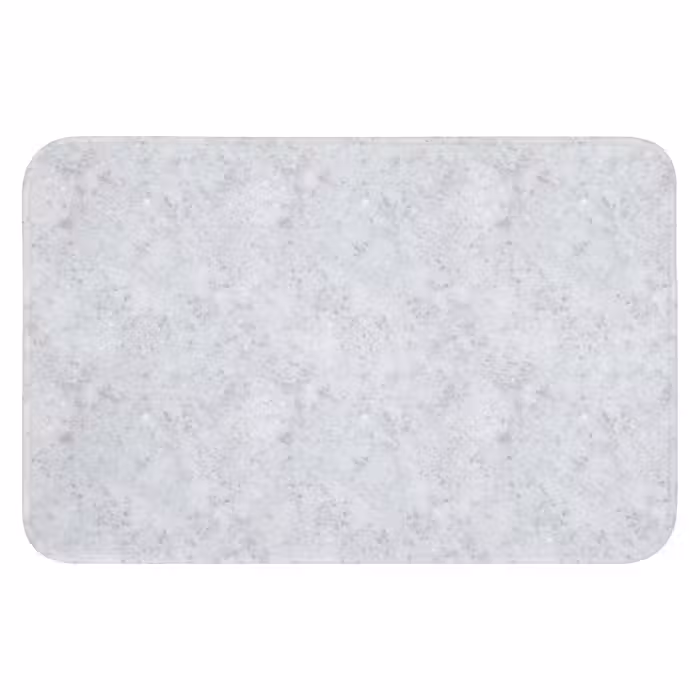 Badematte - Grau - Terrazzo-Effekt - Beton