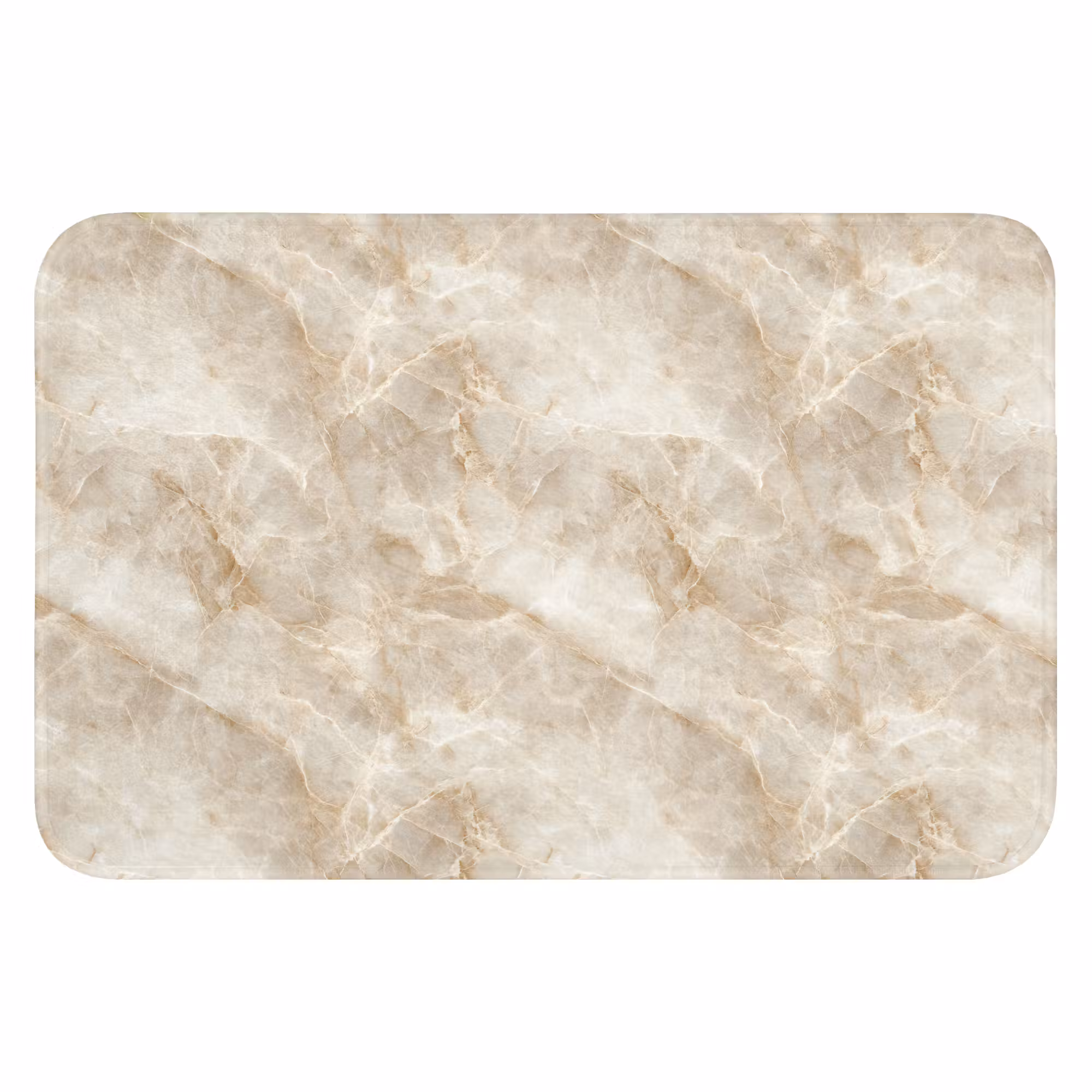 Badematte - Hellbeige - Onyx - Dezent