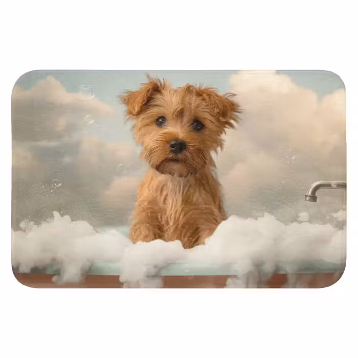 Badematte - Hund - Bad - Tiere - Schaumstoff