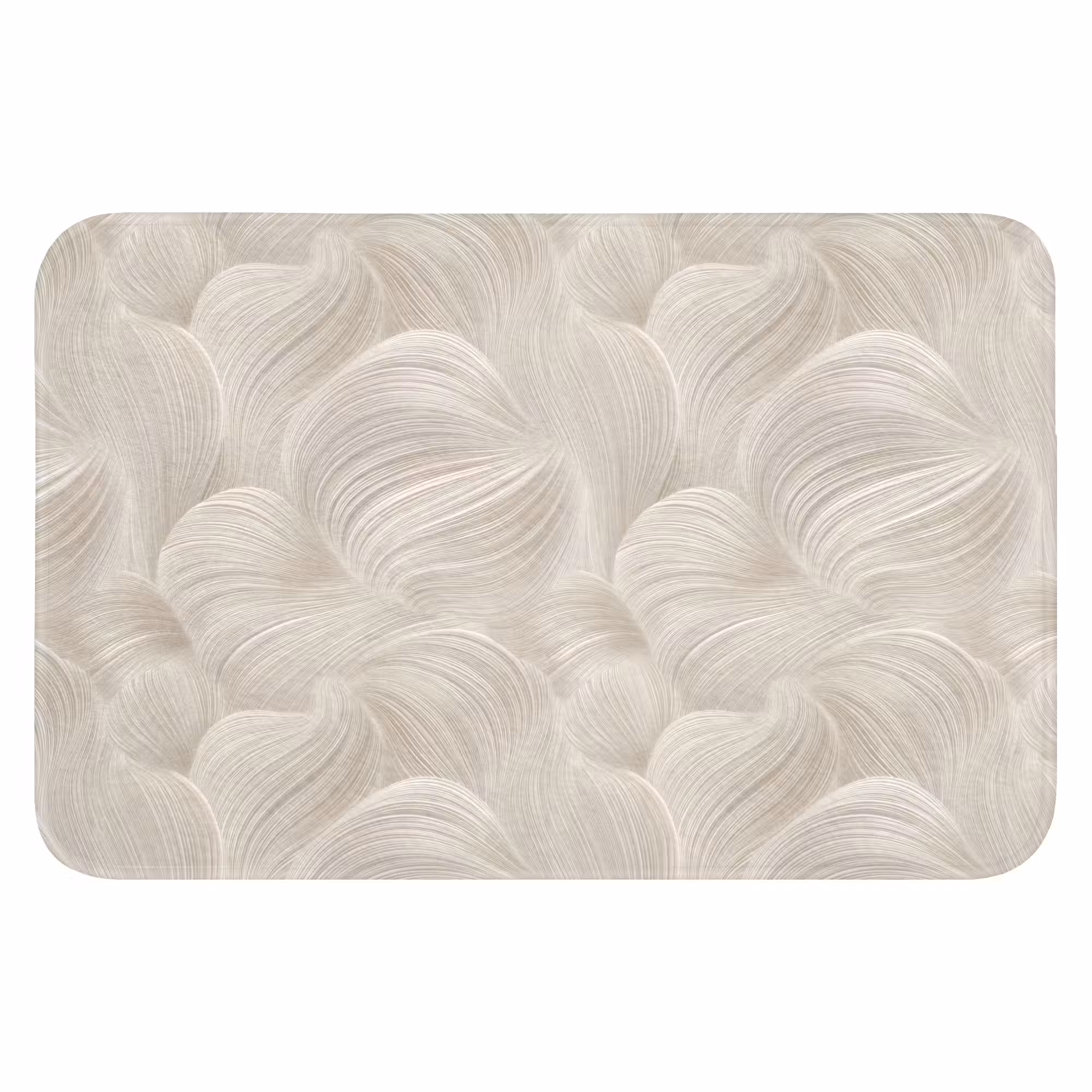 Badematte - Lines - Ventilator - Beige