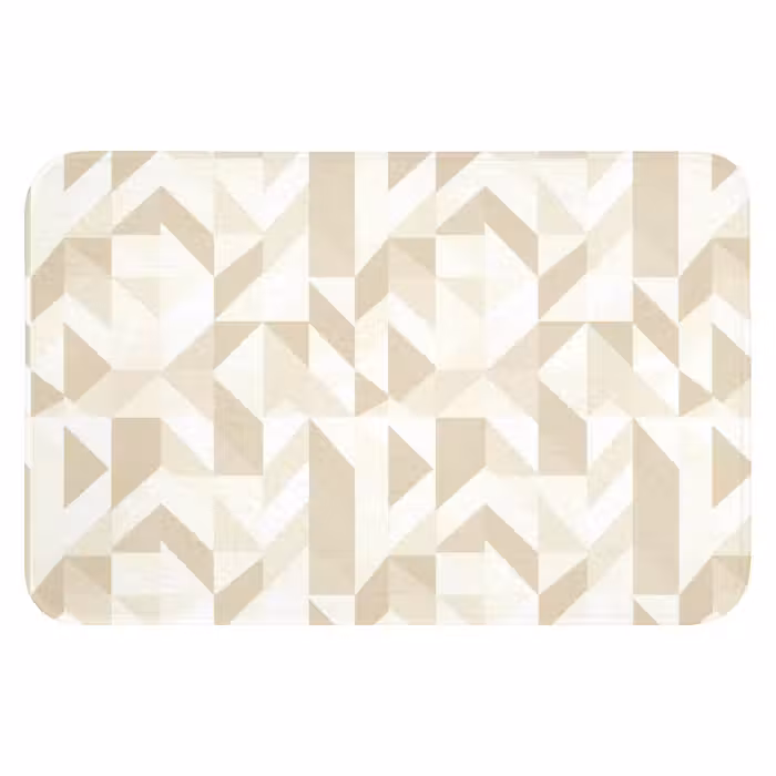 Badematte - Modern - Abstrakt - Beige