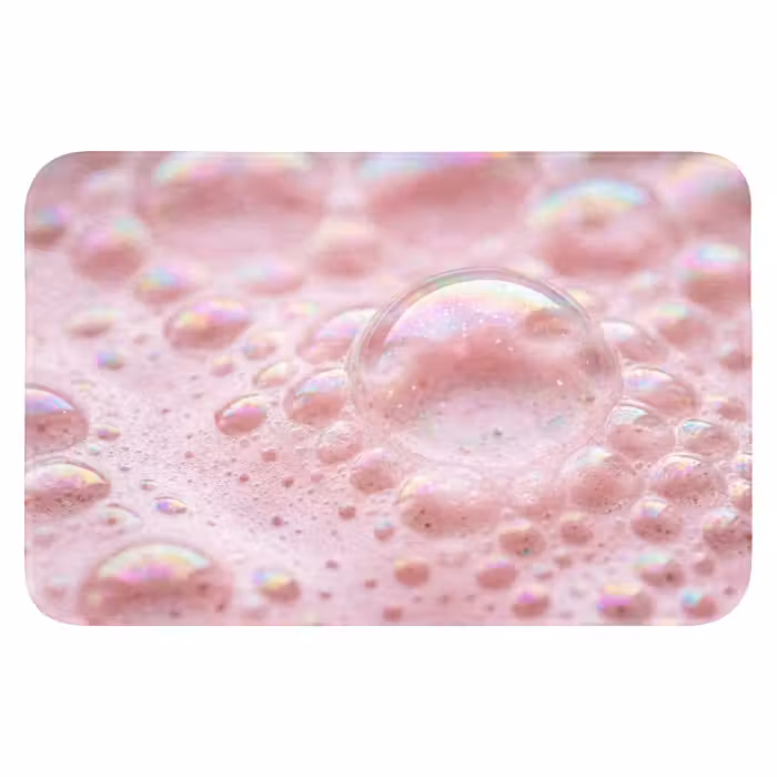 Badematte - Schaumstoff - Textur - Rosa
