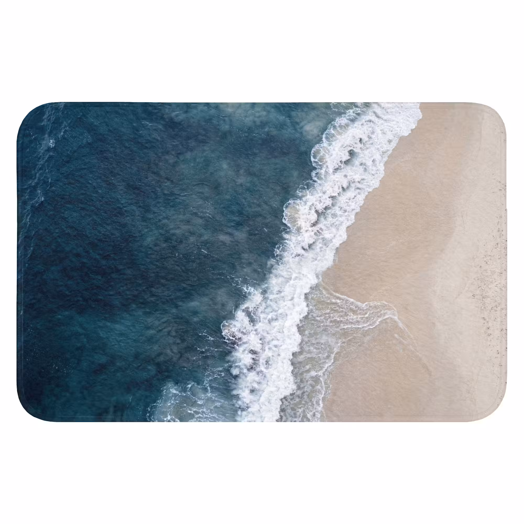 Badematte - Strand - Meer - Wellen