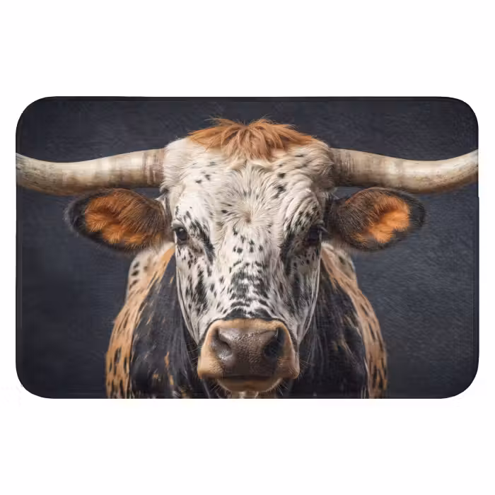 Badematte - Taurus - Farbenfroh - Hörner