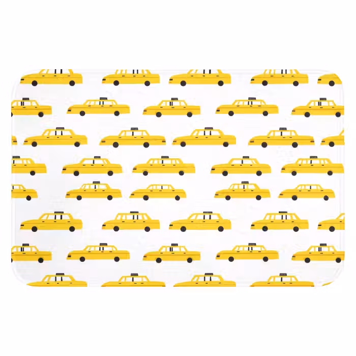 Badematte - Taxi - Ikonisch - Gelb