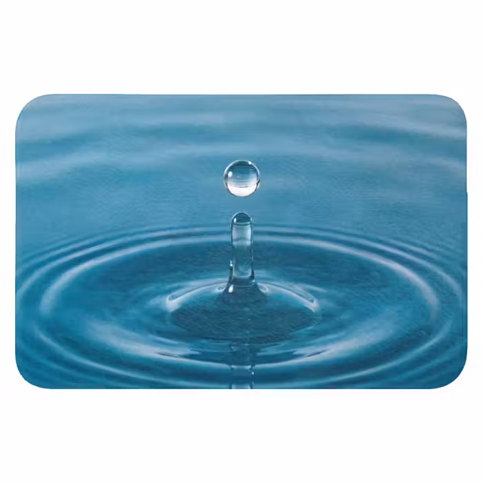 Badematte - Wassertropfen - Wasser - Oberfläche