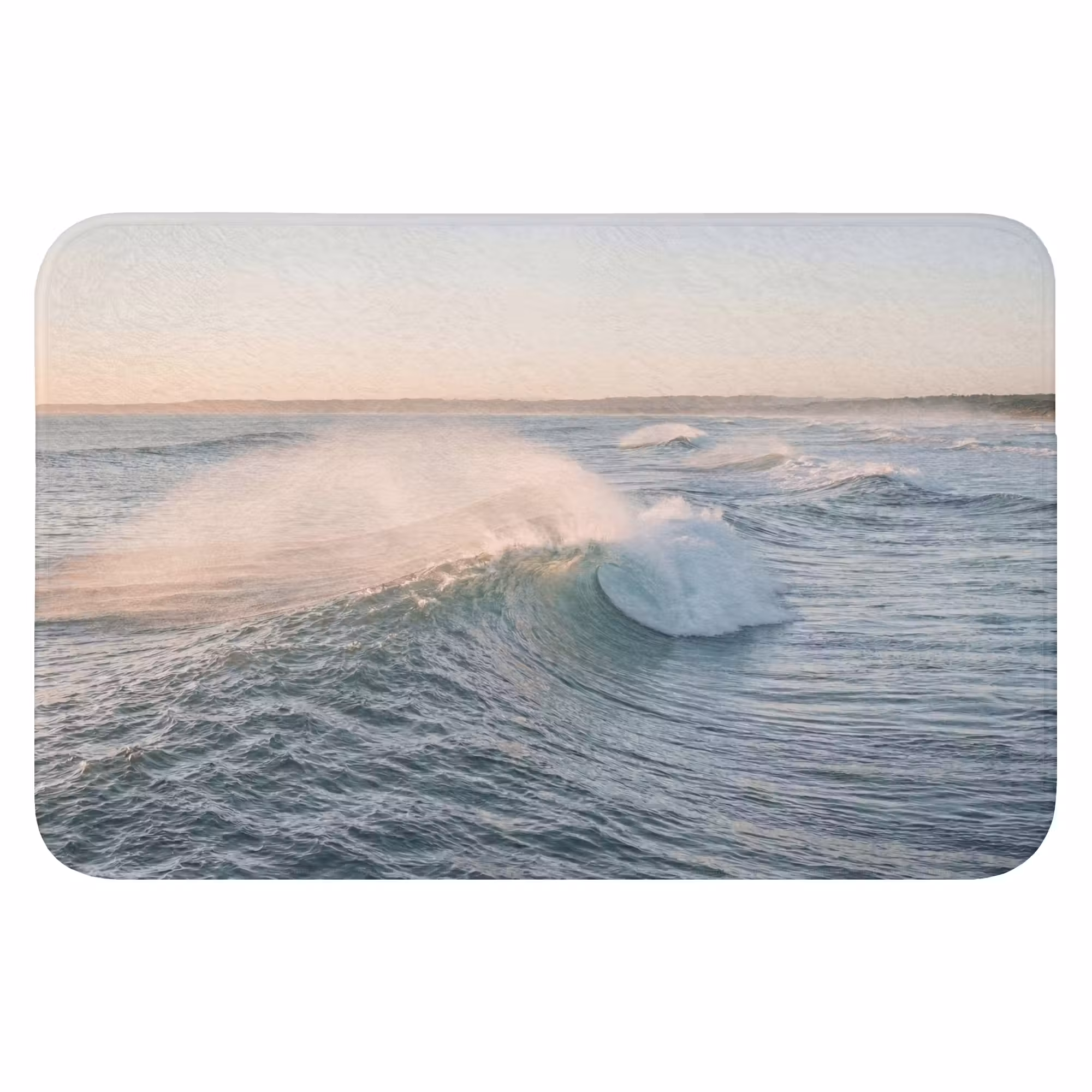Badematte - Welle - Meer - Wasser