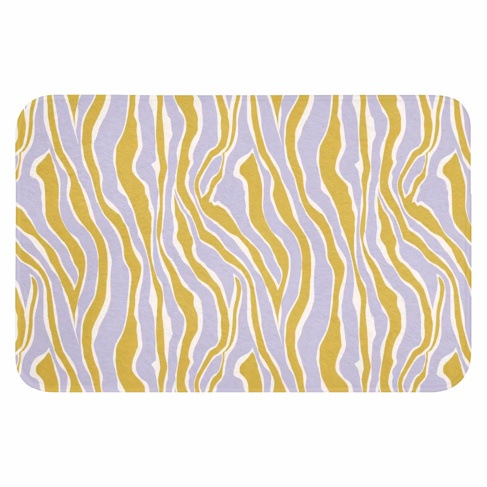 Badematte - Zebra - Modern - Mehrfarbig