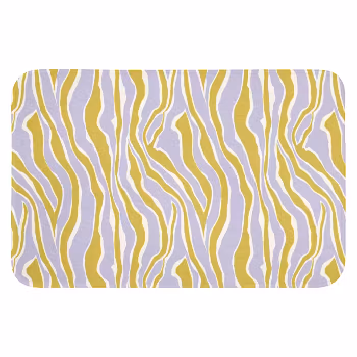Badematte - Zebra - Modern - Mehrfarbig