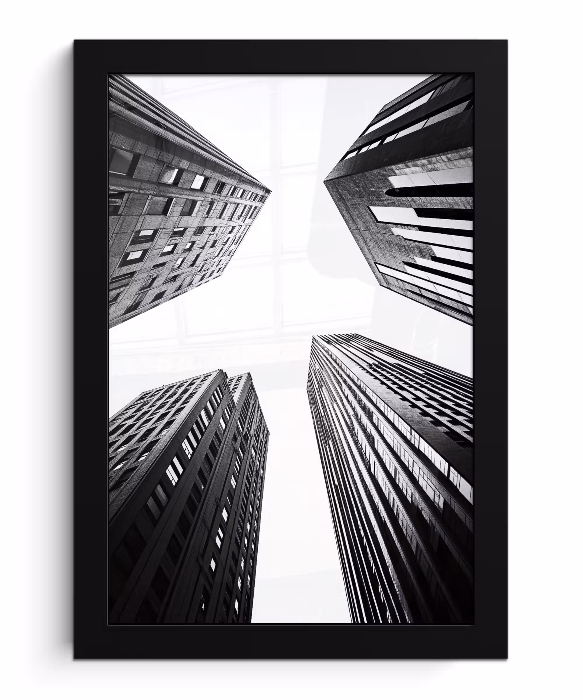 Bilder mit Rahmen - Gebäude - Himmel - Schwarz