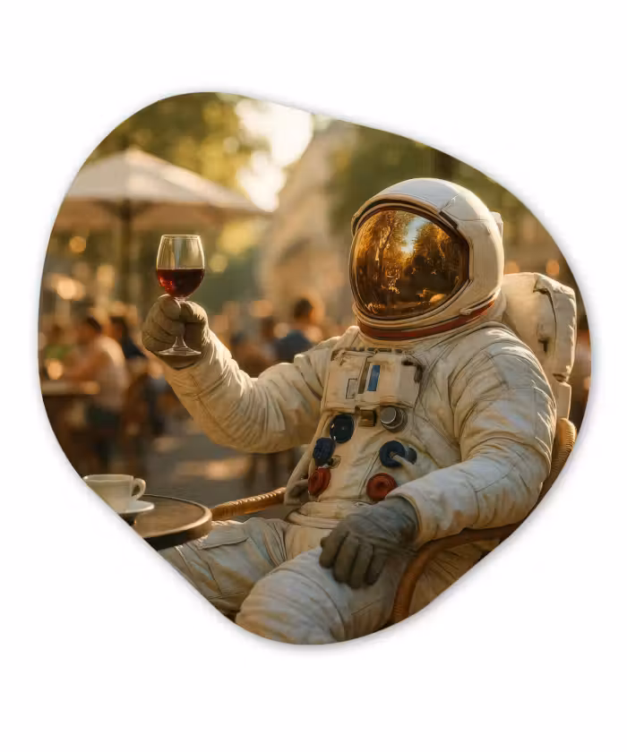 Forexbild Organische Form - Wein - Rot - Terrasse - Kaffee