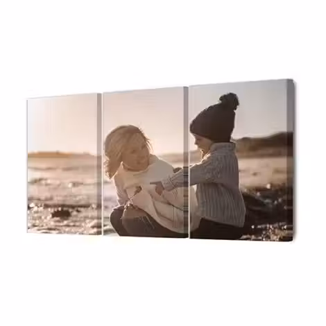Foto auf acrylglas triptychon - 90x60 cm