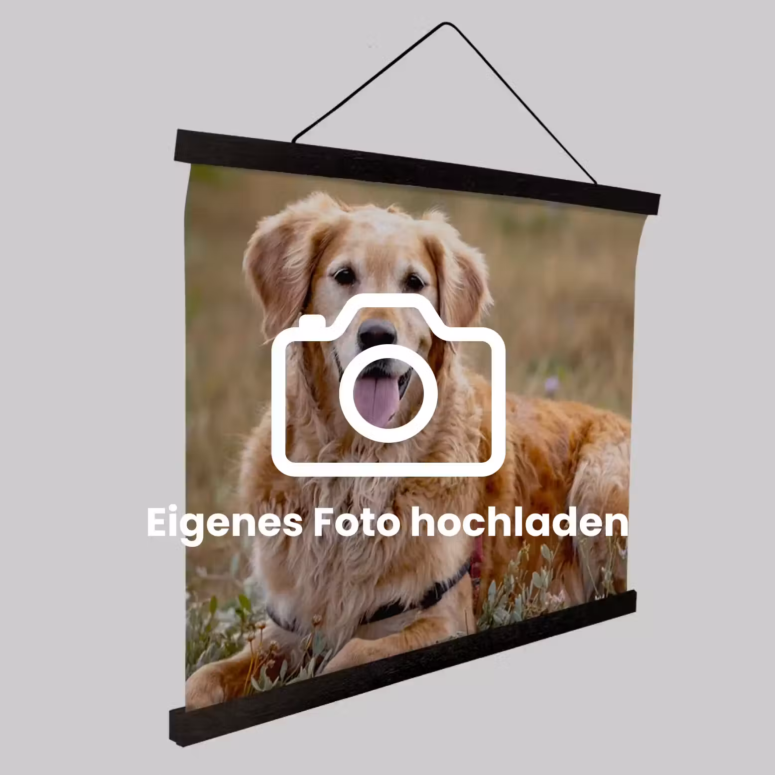 Foto auf Stoffbild