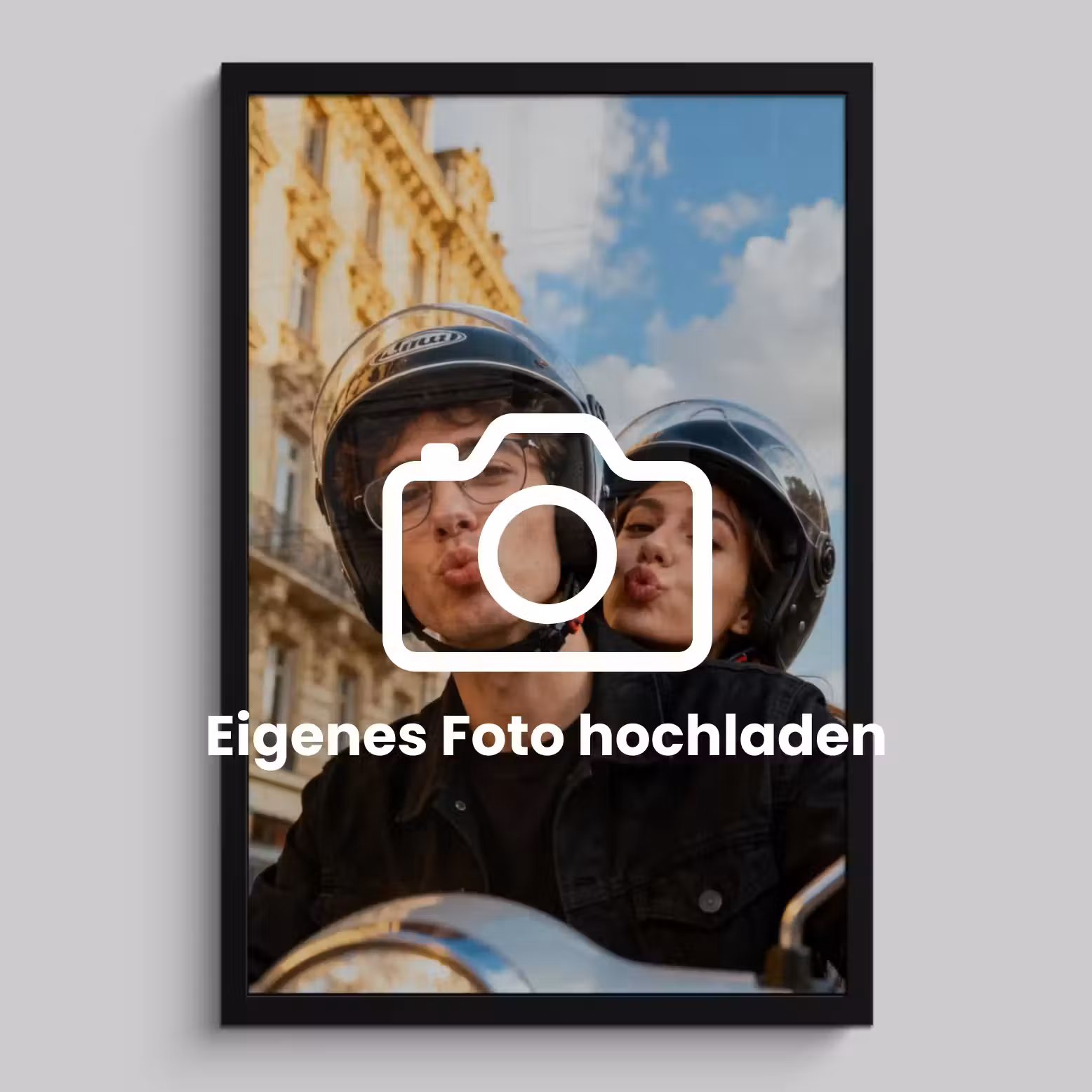 Foto im Rahmen