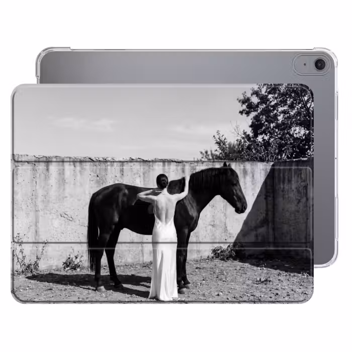 iPad-Hülle - Frau - Pferd - Künstlerisch