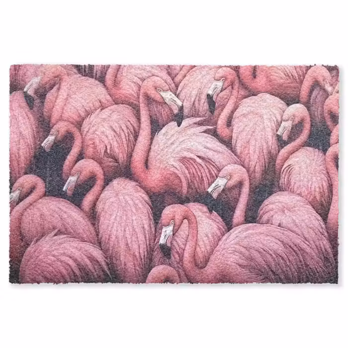 Fußmatte - Flamingo - Rosa - Tiere