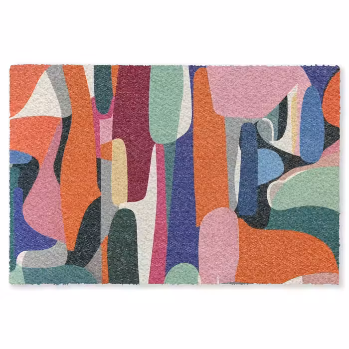 Fußmatte - Formen - Rhythmisch - Farben - Abstrakt