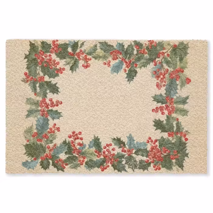 Fußmatte - Hulstrand - Beeren - Beige