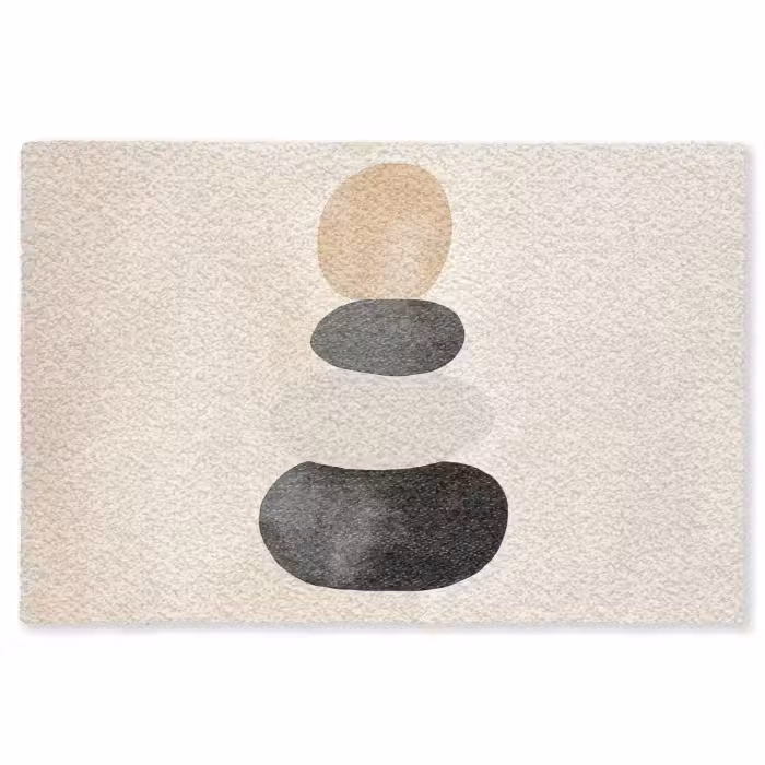 Fußmatte - Japandi - Wabi sabi - Beige