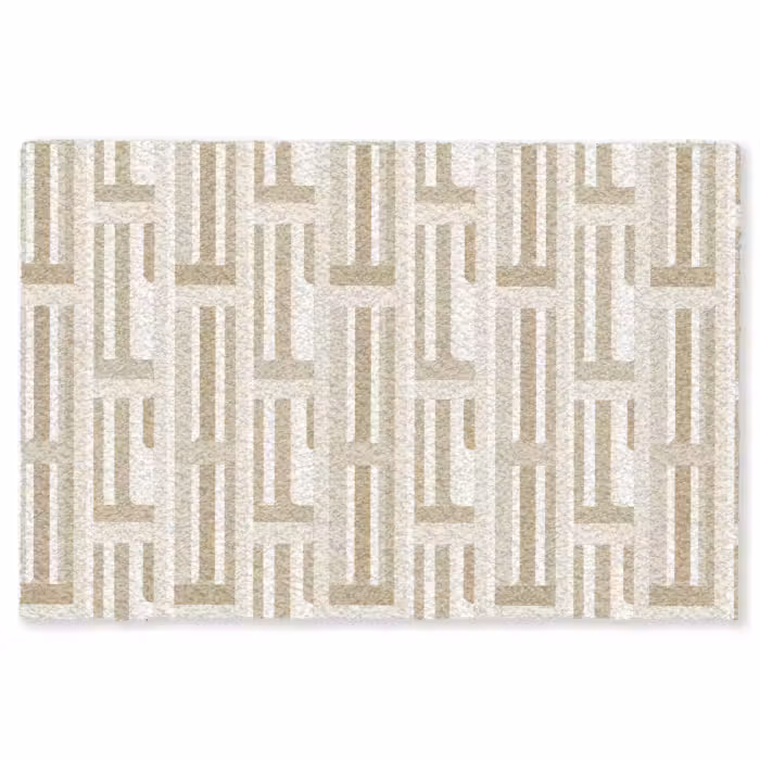 Fußmatte - Modern - Geometrisch - Beige