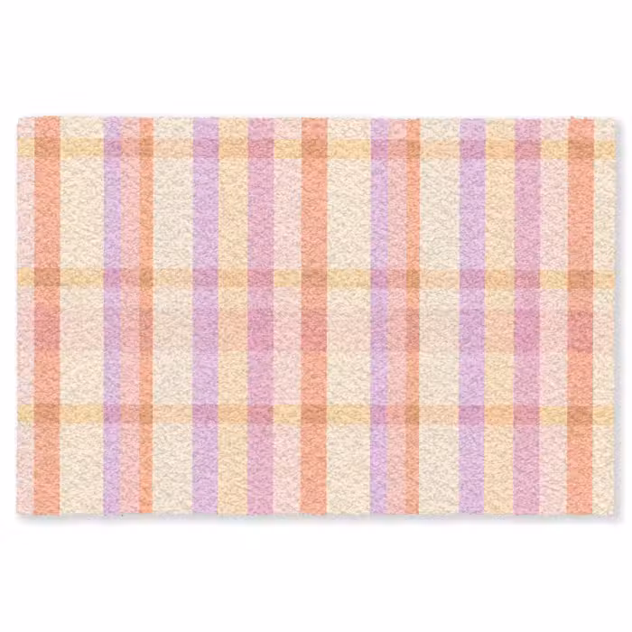 Fußmatte - Pastell - ohne Muster - Geometrisch