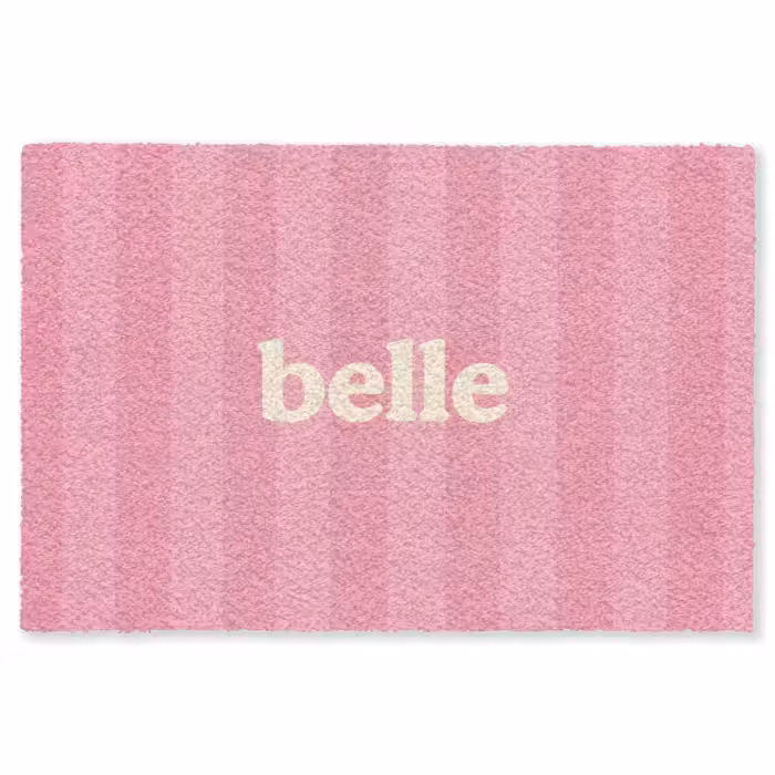Fußmatte - Rosa - Gestreift - Belle