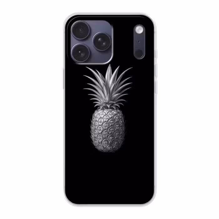 Handyhülle - Ananas - Detailliert - Blätter