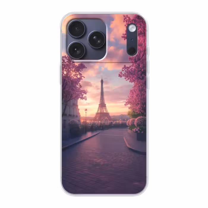 Handyhülle - Eiffelturm - Paris - Rosa