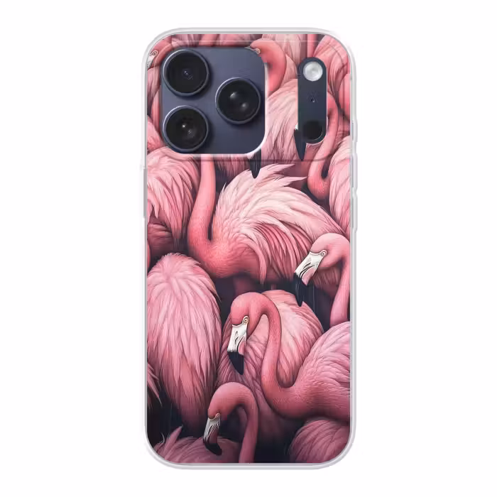 Handyhülle - Flamingo - Rosa - Tiere