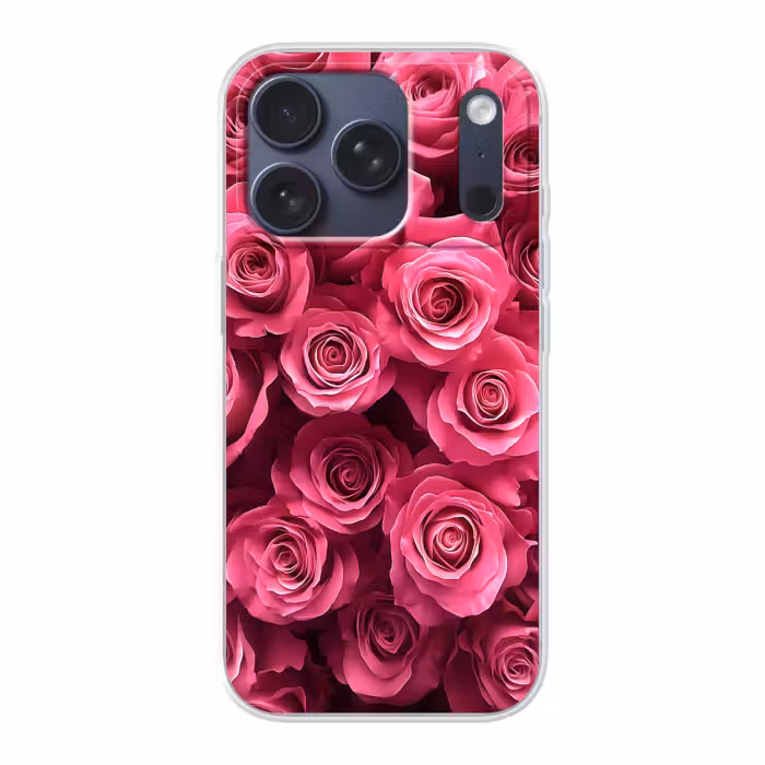 Handyhülle - Rosen - Rosa - Blume