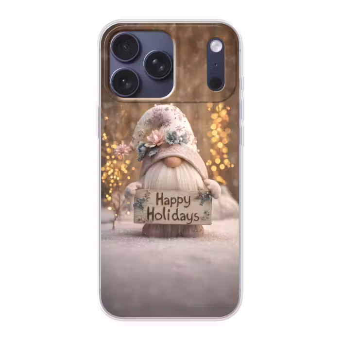 Handyhülle - Weihnachten - Wichtel - Teller - Bunt
