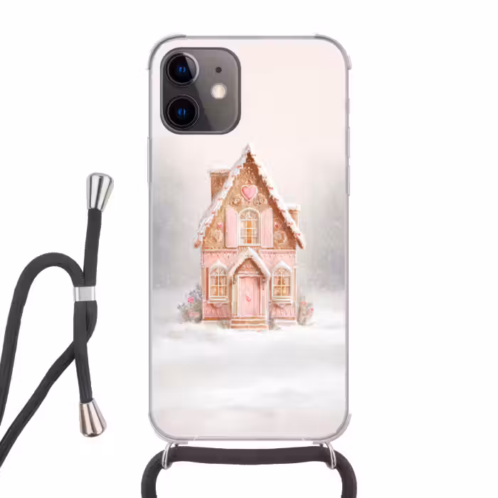 Handyhülle mit Band - Cottage - Zucker - Pastell