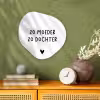 Spreuken - Zo moeder zo dochter - Quotes - Mama - Dochter Wandcirkel Organisch Forex 3mm klein -sfeer2