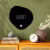 Spreuken - Quotes - Geniet Wandcirkel Organisch Forex 3mm klein -sfeer2