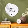 Ons stekkie - Spreuken - Quotes Wandcirkel Organisch Forex 3mm klein -sfeer2