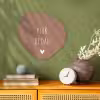 Quotes - Carpe diem - Pluk de dag - Spreuken Wandcirkel Organisch Forex 3mm klein -sfeer2