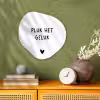Quotes - Pluk het geluk - Spreuken Wandcirkel Organisch Forex 3mm klein -sfeer2