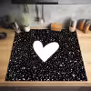 Design - Liefde - Hartje Inductie beschermer vinyl 3mm middel -sfeer5