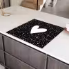 Design - Liefde - Hartje Inductie beschermer vinyl 3mm middel -sfeer8
