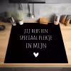 Een speciaal plekje in mijn hart - Quotes - Spreuken Inductie beschermer vinyl 3mm middel -sfeer5