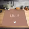 Geniet - Spreuken -Quotes Inductie beschermer vinyl 3mm middel -sfeer5