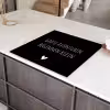 Grote avonturen beginnen klein - Spreuken - Quotes Inductie beschermer vinyl 3mm middel -sfeer8