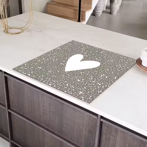 Hart - Design - Liefde Inductie beschermer vinyl 3mm middel -sfeer8