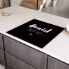 Geniet meer niet - Quotes - Genieten - Tekst Inductie beschermer vinyl 3mm middel -sfeer8