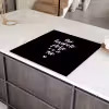 Mijn favoriete plekje is in de zon - Zomer - Tekst - Quotes Inductie beschermer vinyl 3mm middel -sfeer8