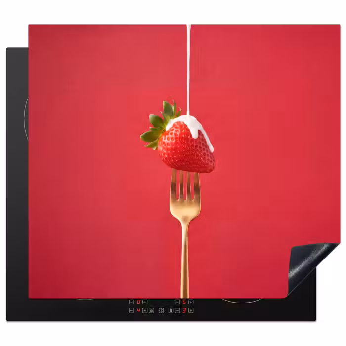 Herdabdeckplatte - Obst – Sahne – Modern