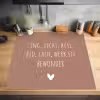 Zing vecht huil bid lach werk en bewonder - Quotes - Spreuken - Ramses Shaffy Inductie beschermer vinyl 3mm middel -sfeer5