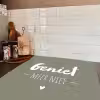 Spreuken - Geniet meer niet - Zomer - Tekst - Genieten Inductie beschermer vinyl 3mm middel -sfeer3