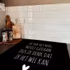 Spreuken - Ik heb het nog nooit gedaan dus - Quotes Inductie beschermer vinyl 3mm middel -sfeer3