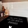 Spreuken - Ramses Shaffy - Zing vecht huil bid lach werk en bewonder - Quotes Inductie beschermer vinyl 3mm middel -sfeer3
